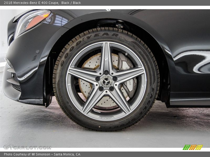 Black / Black 2018 Mercedes-Benz E 400 Coupe