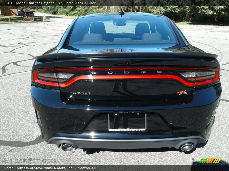 Pitch Black / Black 2018 Dodge Charger Daytona 392