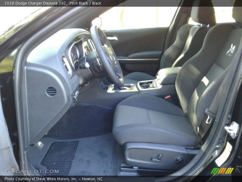 Pitch Black / Black 2018 Dodge Charger Daytona 392