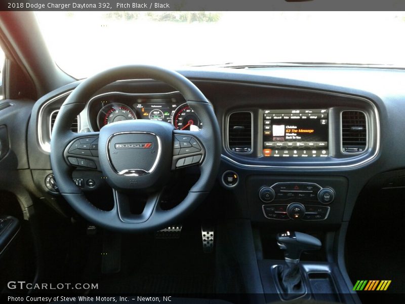 Pitch Black / Black 2018 Dodge Charger Daytona 392