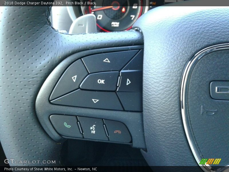 Pitch Black / Black 2018 Dodge Charger Daytona 392