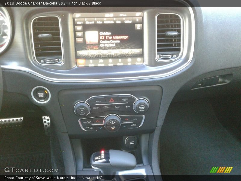 Pitch Black / Black 2018 Dodge Charger Daytona 392