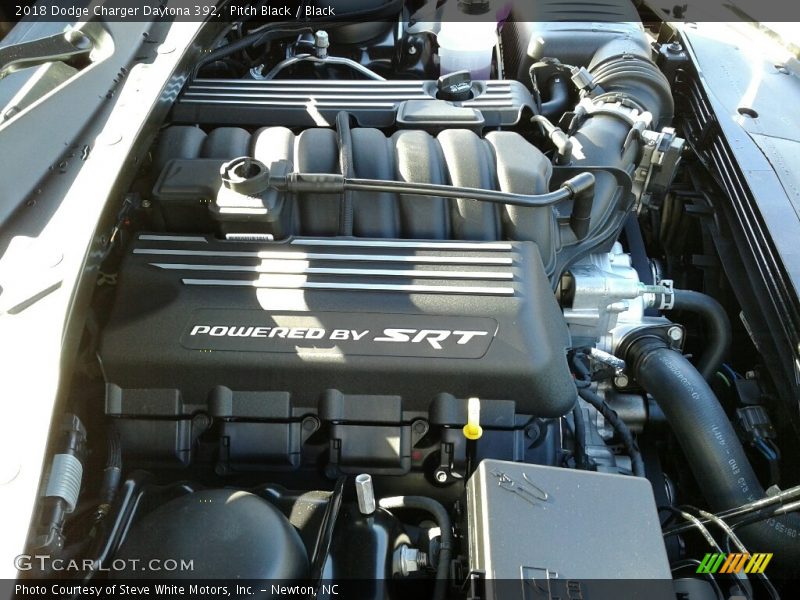 Pitch Black / Black 2018 Dodge Charger Daytona 392