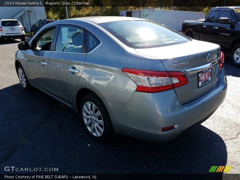 Magnetic Gray / Charcoal 2014 Nissan Sentra S