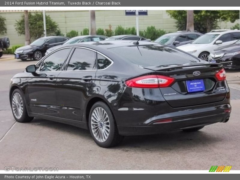 Tuxedo Black / Charcoal Black 2014 Ford Fusion Hybrid Titanium