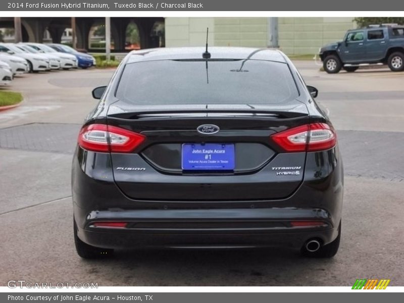 Tuxedo Black / Charcoal Black 2014 Ford Fusion Hybrid Titanium