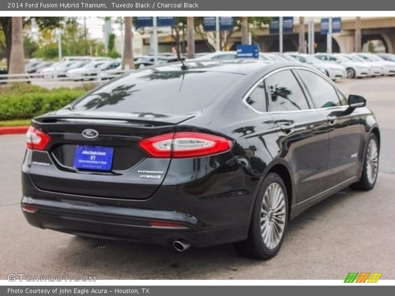 Tuxedo Black / Charcoal Black 2014 Ford Fusion Hybrid Titanium
