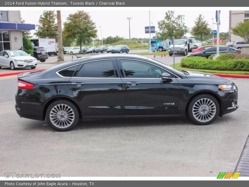 Tuxedo Black / Charcoal Black 2014 Ford Fusion Hybrid Titanium