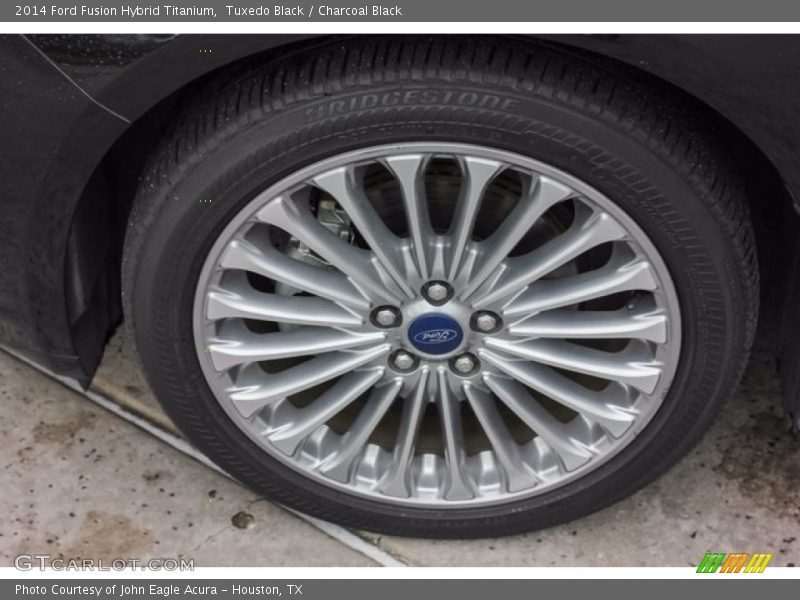 Tuxedo Black / Charcoal Black 2014 Ford Fusion Hybrid Titanium