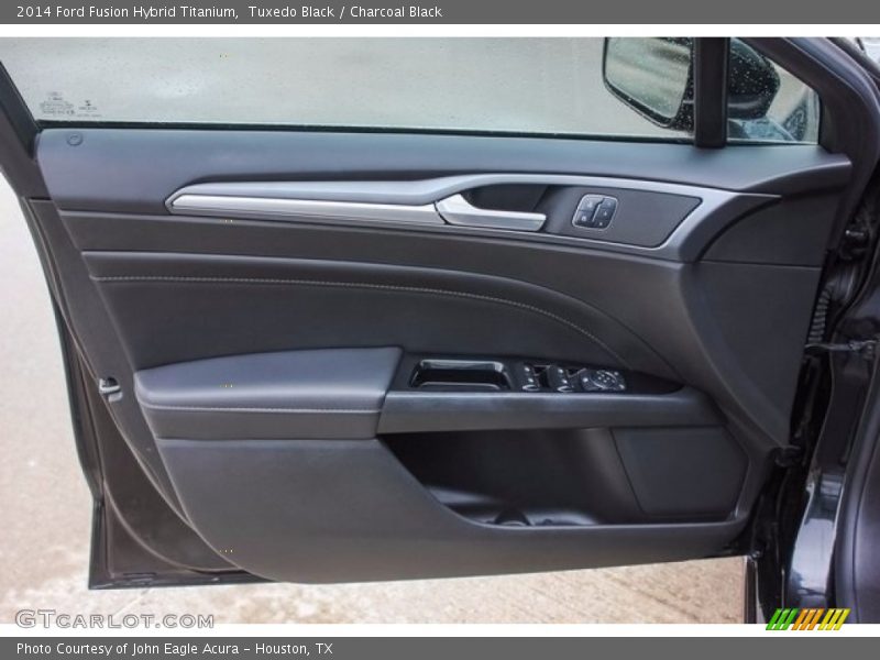 Tuxedo Black / Charcoal Black 2014 Ford Fusion Hybrid Titanium