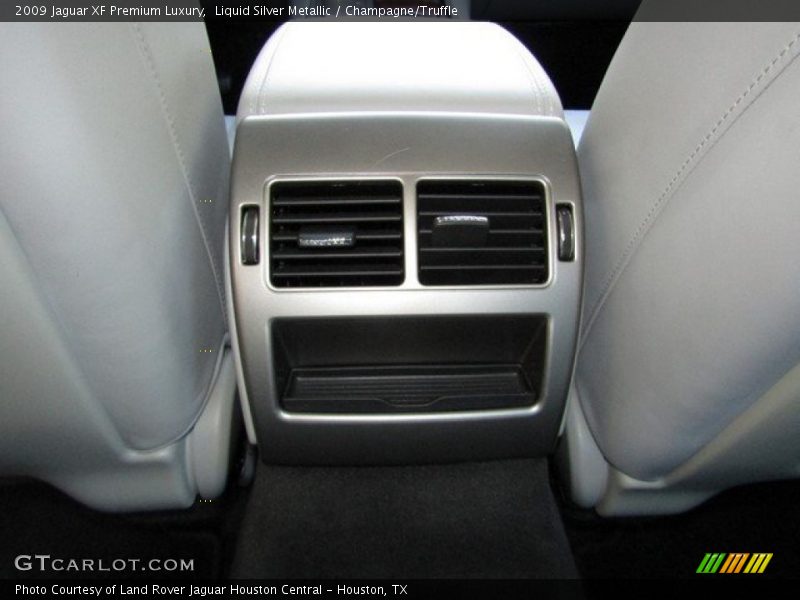 Liquid Silver Metallic / Champagne/Truffle 2009 Jaguar XF Premium Luxury