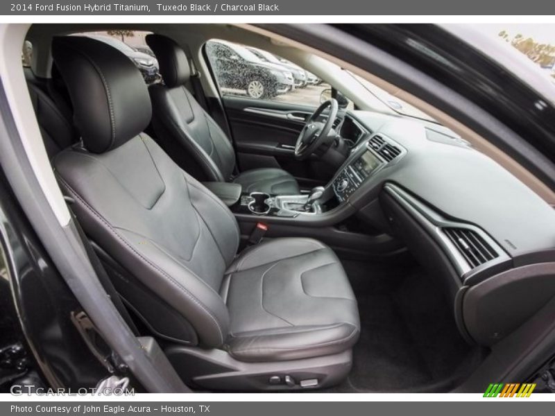Tuxedo Black / Charcoal Black 2014 Ford Fusion Hybrid Titanium