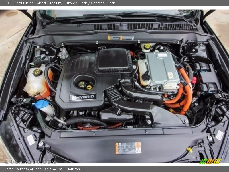 Tuxedo Black / Charcoal Black 2014 Ford Fusion Hybrid Titanium