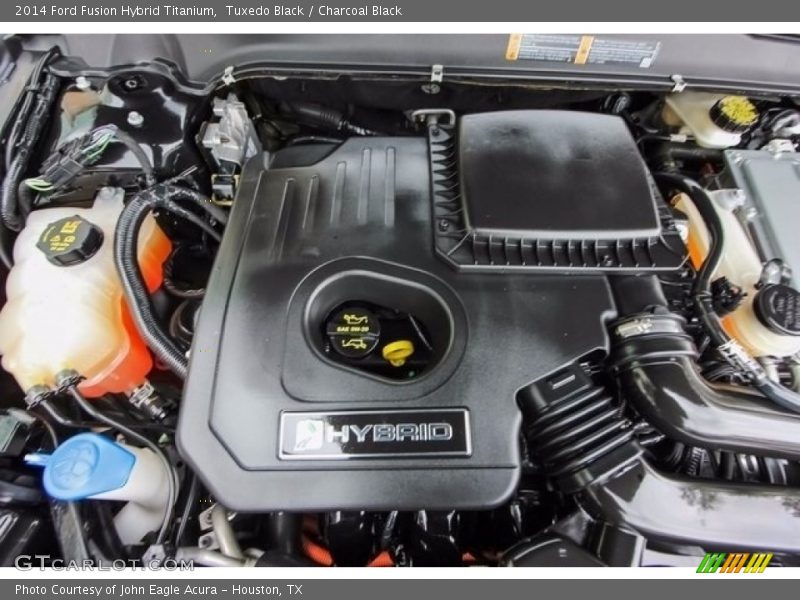 Tuxedo Black / Charcoal Black 2014 Ford Fusion Hybrid Titanium