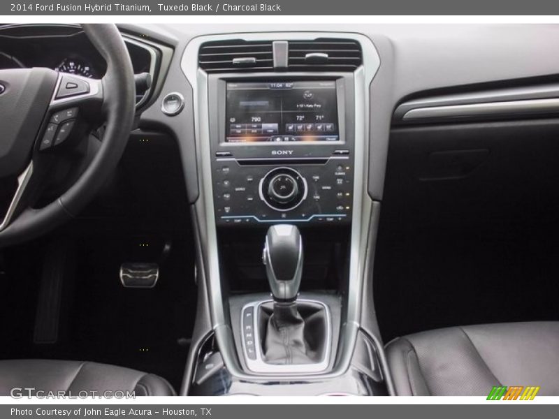 Tuxedo Black / Charcoal Black 2014 Ford Fusion Hybrid Titanium