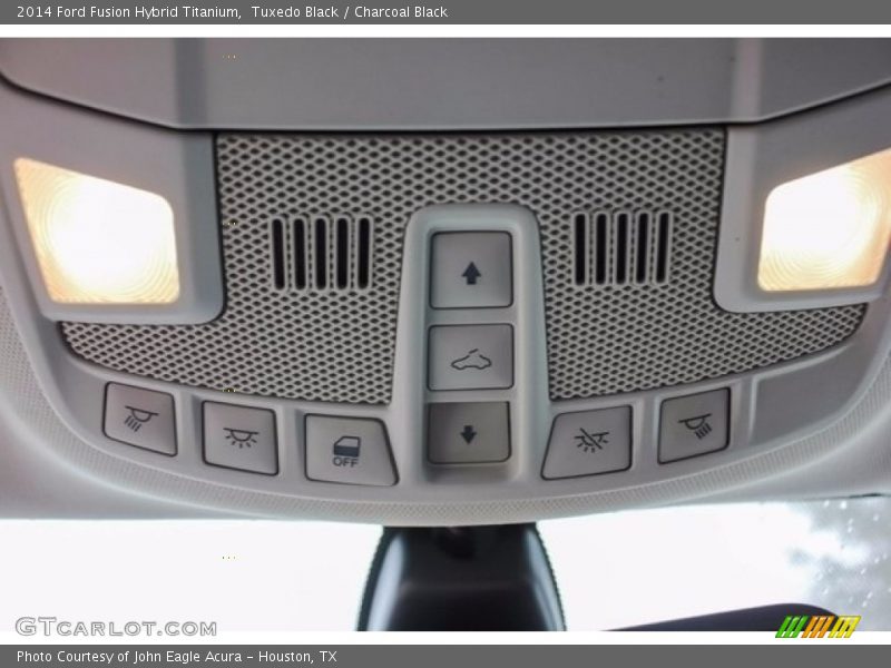 Tuxedo Black / Charcoal Black 2014 Ford Fusion Hybrid Titanium