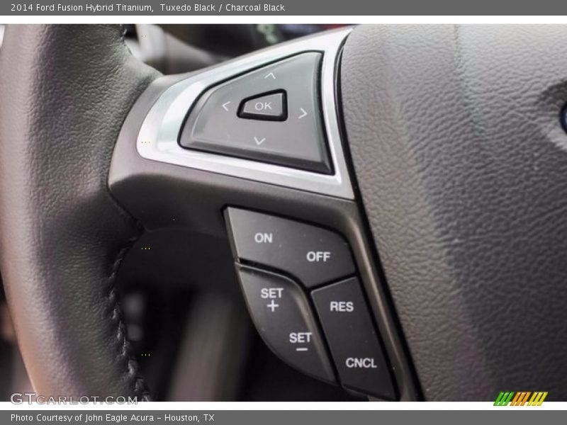 Tuxedo Black / Charcoal Black 2014 Ford Fusion Hybrid Titanium