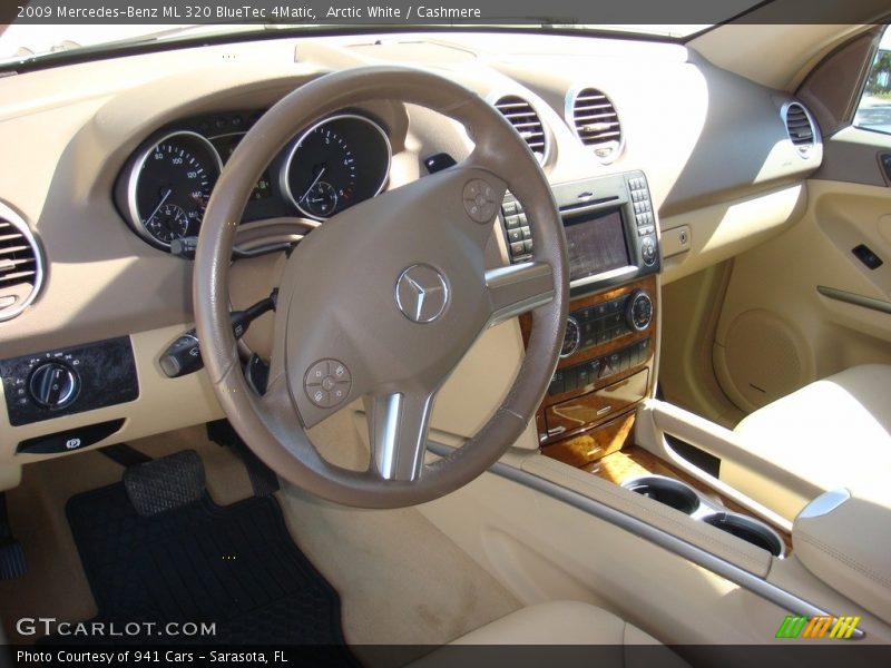 Arctic White / Cashmere 2009 Mercedes-Benz ML 320 BlueTec 4Matic