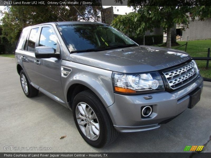 Orkney Grey Metallic / Ebony 2013 Land Rover LR2 HSE