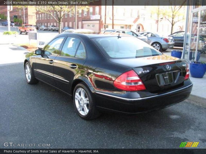 Black / Ash 2006 Mercedes-Benz E 350 4Matic Sedan