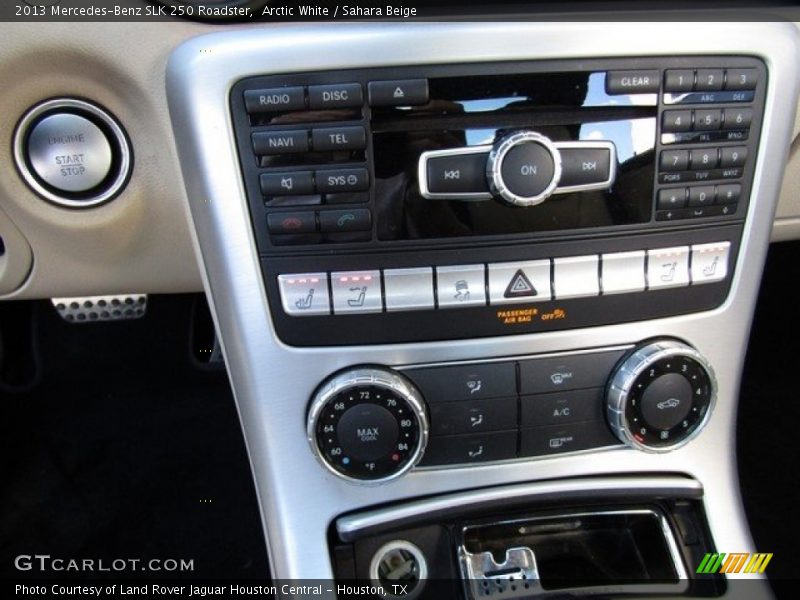 Arctic White / Sahara Beige 2013 Mercedes-Benz SLK 250 Roadster