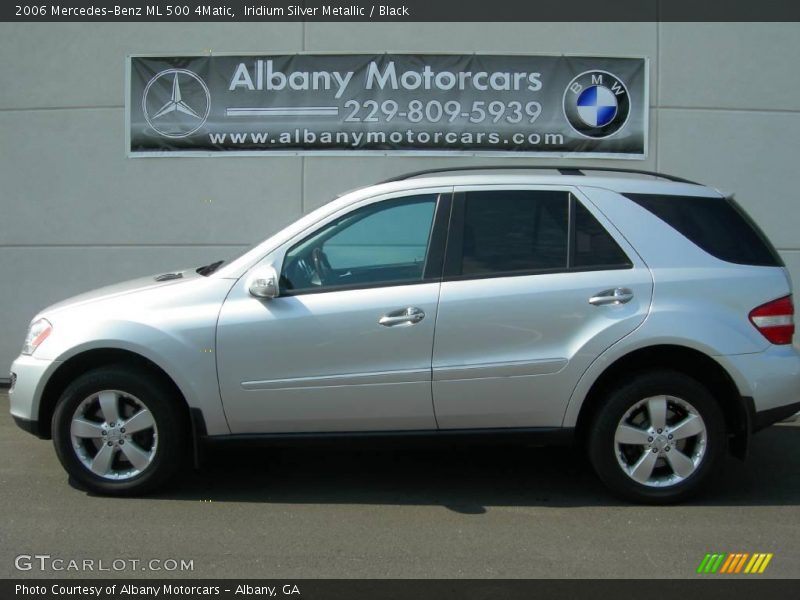 Iridium Silver Metallic / Black 2006 Mercedes-Benz ML 500 4Matic