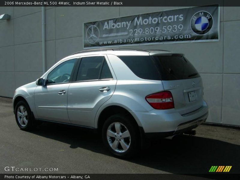 Iridium Silver Metallic / Black 2006 Mercedes-Benz ML 500 4Matic