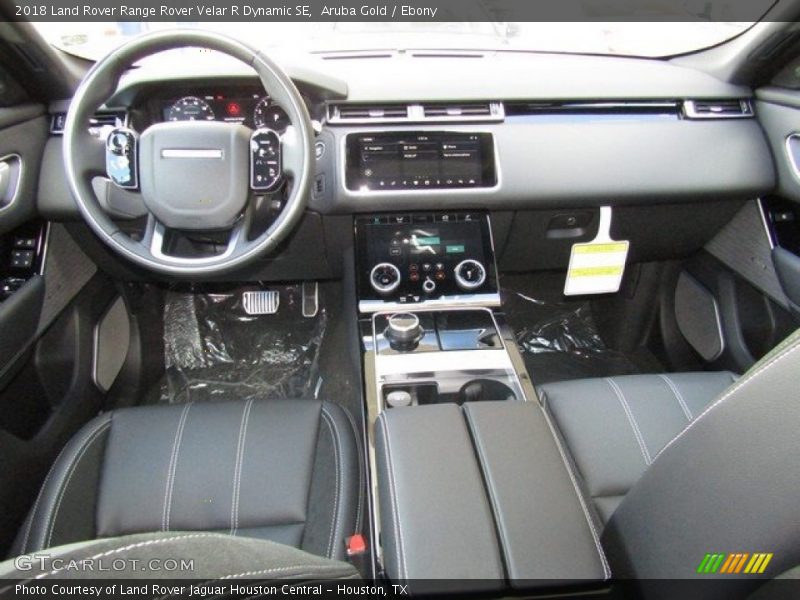 Aruba Gold / Ebony 2018 Land Rover Range Rover Velar R Dynamic SE