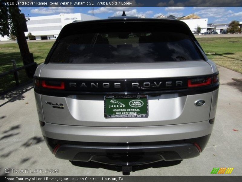 Aruba Gold / Ebony 2018 Land Rover Range Rover Velar R Dynamic SE