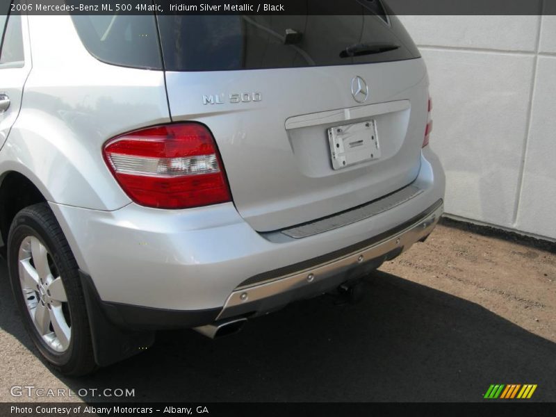 Iridium Silver Metallic / Black 2006 Mercedes-Benz ML 500 4Matic