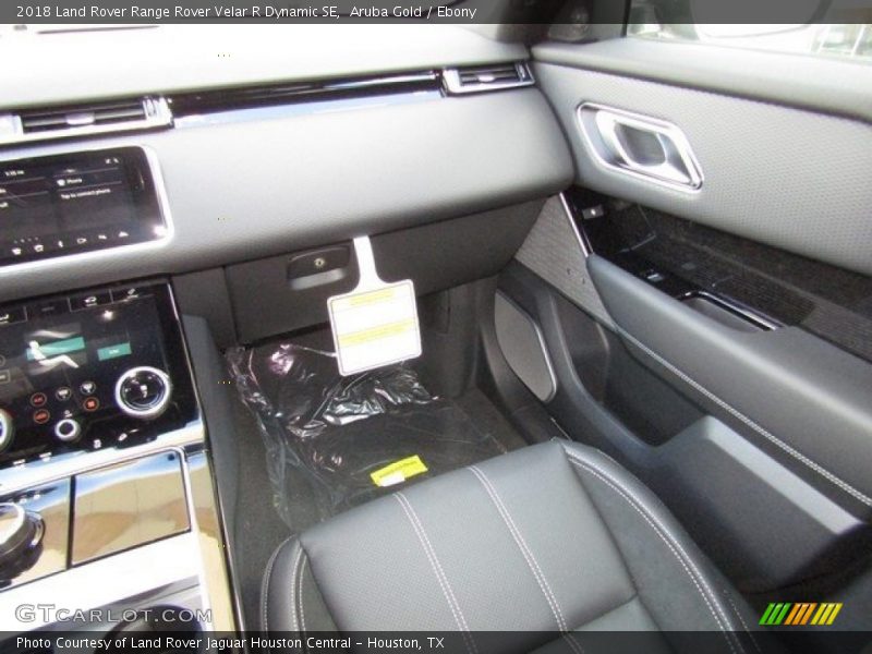 Aruba Gold / Ebony 2018 Land Rover Range Rover Velar R Dynamic SE