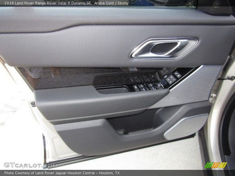 Aruba Gold / Ebony 2018 Land Rover Range Rover Velar R Dynamic SE