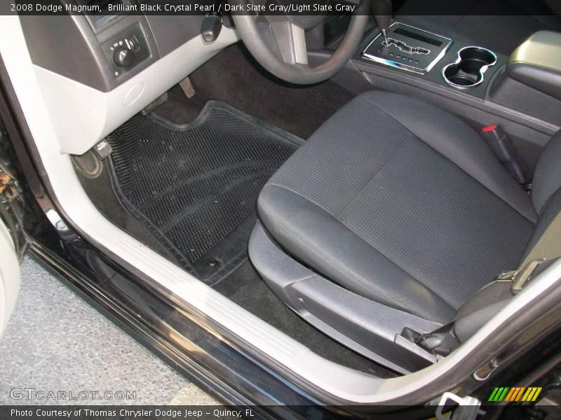 Brilliant Black Crystal Pearl / Dark Slate Gray/Light Slate Gray 2008 Dodge Magnum
