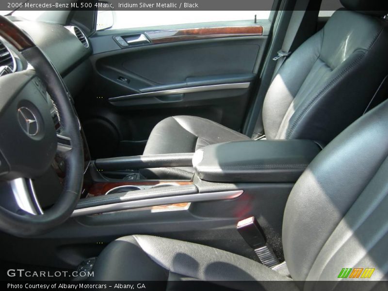 Iridium Silver Metallic / Black 2006 Mercedes-Benz ML 500 4Matic