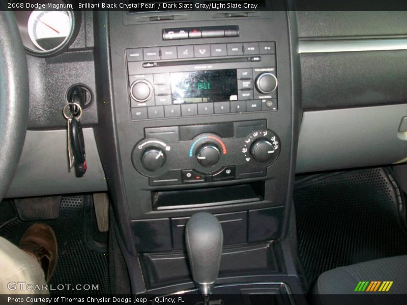 Brilliant Black Crystal Pearl / Dark Slate Gray/Light Slate Gray 2008 Dodge Magnum