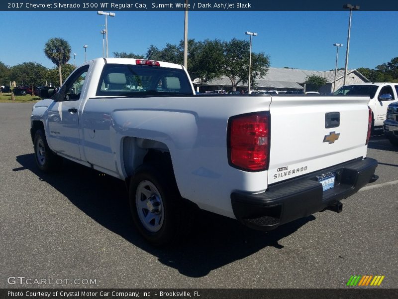 Summit White / Dark Ash/Jet Black 2017 Chevrolet Silverado 1500 WT Regular Cab
