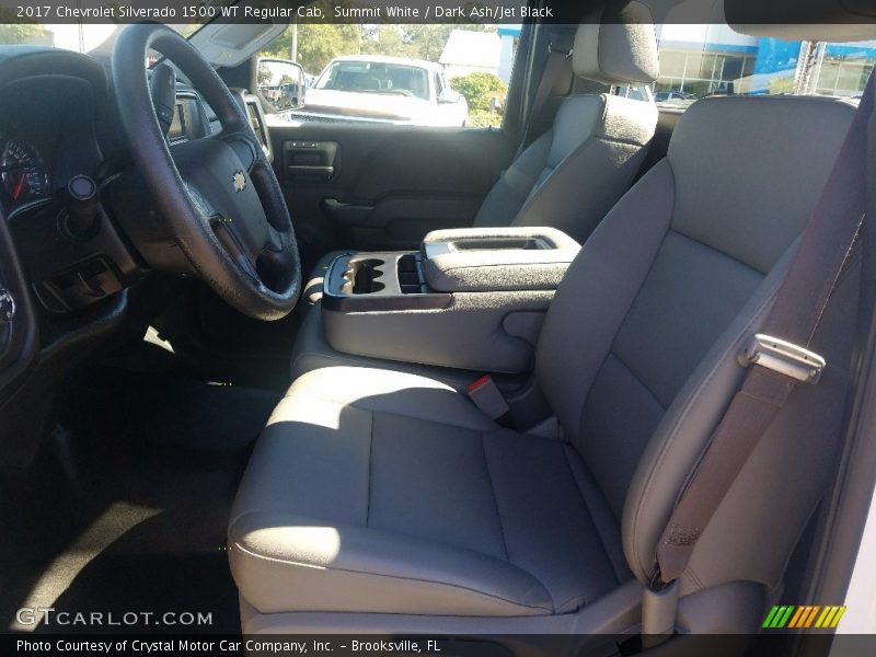 Summit White / Dark Ash/Jet Black 2017 Chevrolet Silverado 1500 WT Regular Cab