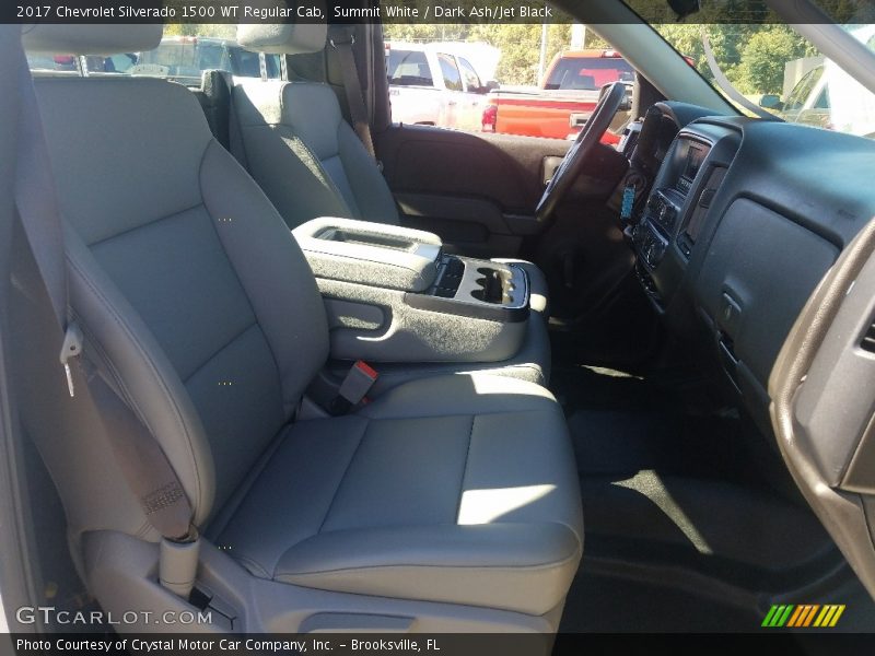 Summit White / Dark Ash/Jet Black 2017 Chevrolet Silverado 1500 WT Regular Cab