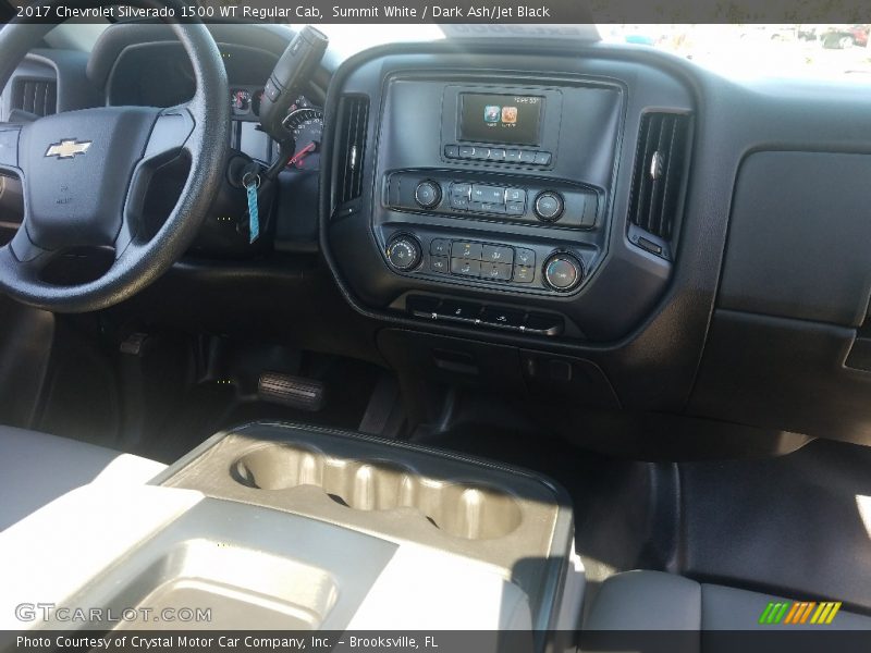 Summit White / Dark Ash/Jet Black 2017 Chevrolet Silverado 1500 WT Regular Cab