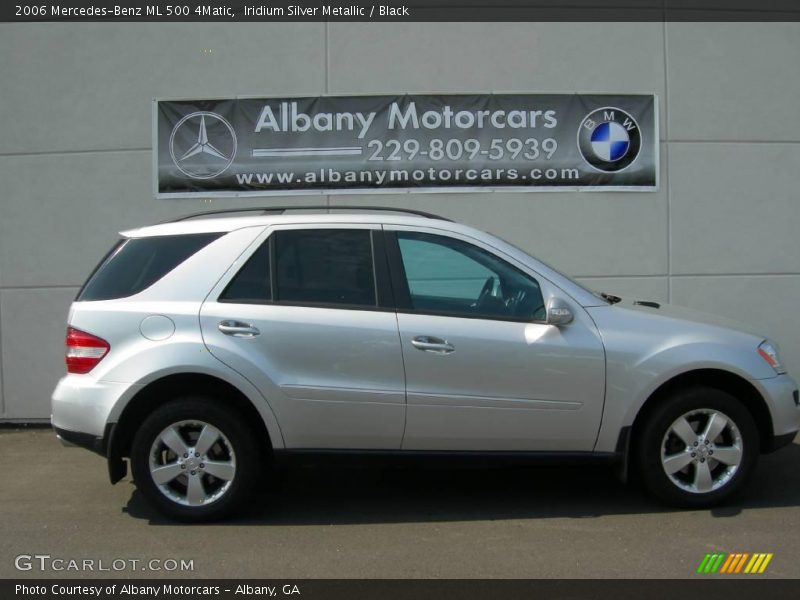 Iridium Silver Metallic / Black 2006 Mercedes-Benz ML 500 4Matic