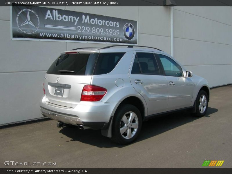 Iridium Silver Metallic / Black 2006 Mercedes-Benz ML 500 4Matic