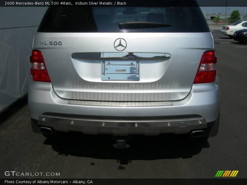 Iridium Silver Metallic / Black 2006 Mercedes-Benz ML 500 4Matic