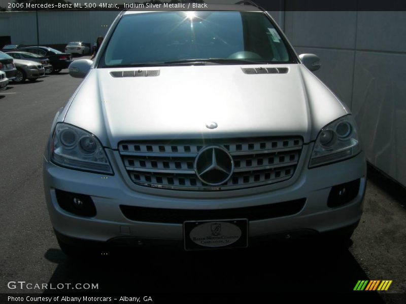 Iridium Silver Metallic / Black 2006 Mercedes-Benz ML 500 4Matic