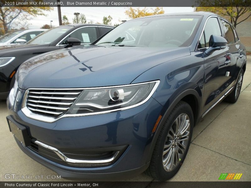 Front 3/4 View of 2018 MKX Reserve AWD