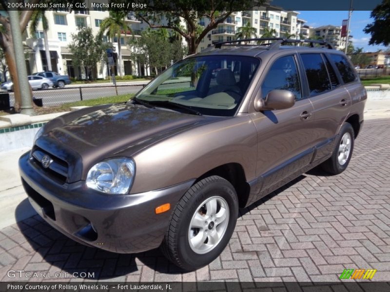 Mocha Frost / Beige 2006 Hyundai Santa Fe GLS