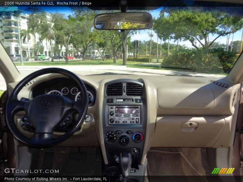 Mocha Frost / Beige 2006 Hyundai Santa Fe GLS