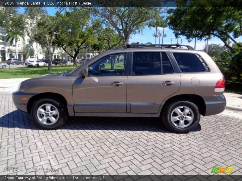 Mocha Frost / Beige 2006 Hyundai Santa Fe GLS
