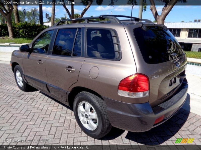 Mocha Frost / Beige 2006 Hyundai Santa Fe GLS