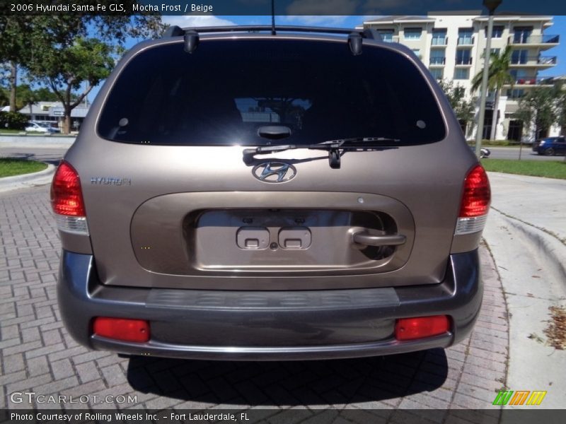 Mocha Frost / Beige 2006 Hyundai Santa Fe GLS