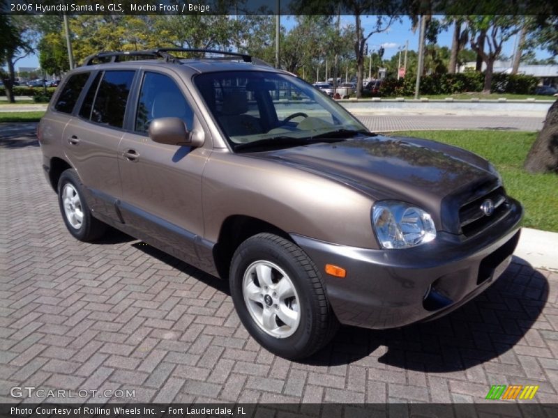 Mocha Frost / Beige 2006 Hyundai Santa Fe GLS